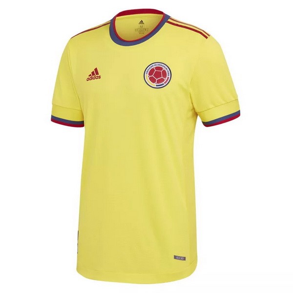 Authentic Camiseta Colombia 1ª 2021 Amarillo
